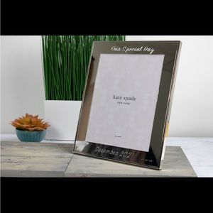 Kate Spade May 5, 2022 Engraved Picture Frame